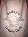 Genius Baby Daddys Diaper Duty Apron Unique New Dad Gag Gift for Baby Shower Fun