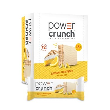 Power Crunch Protein Energy Wafer Bars Lemon Meringue 14 Ounce 12 Count