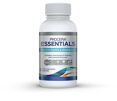 Procera Essentials Daily Immune Multivitamin 19 Essential Vitamins Minerals Antioxidants Eye Heart Brain Health Joint Support Improved Vitality Vigor 60 Count