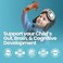 Layer Origin SuperHMO Prebiotic Mix for Kids 5 HMOs for Gut Digestion and Cognitive Health Powder 45 Servings