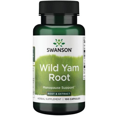 Swanson HRB Wild YAM Root Root EXT 100 Cap