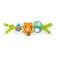 Bright Starts Take Along Musical Carrier Baby Activity Toy Bar Hanging Car Seat Toy 4 Fun Melodies Fine Motor Skill Development Ages Newborn MultiColor