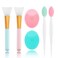 Yokilly Silicone Face Scrubber Set Gentle Effective Exfoliation Blackhead