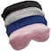 LERSVICVIL Sleep Masks 4 Pack Silky Eye Cover Soft Satin Blindfold Elastic Strap Night Eye Shade for Women Men