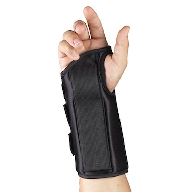 OTC Wrist Splint 6Inch Petite or Youth Size Wrist Sprains Post Cast Removal Lightweight Breathable XLarge 8 Inch Right Hand
