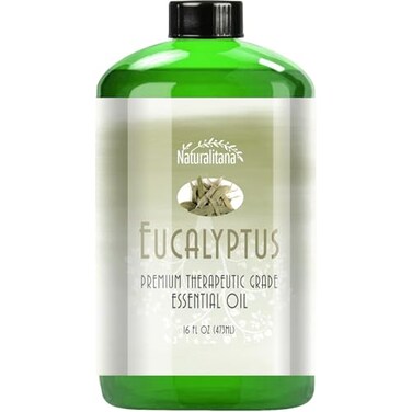 Naturalitana Eucalyptus Essential Oil 16 oz Therapeutic Grade Essential Oil for Diffuser Humidifier Bath Bombs Soap Candle Making