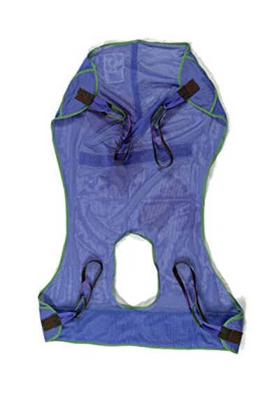 ProHeal Universal Full Body Mesh Lift Sling With Commode Opening Medium 505 x 39 Polyester Slings for Patient Lifts Compatible with Hoyer Invacare McKesson Drive Lumex Joerns