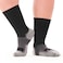 جوارب OrthoSleeve العريضة غير الضاغطة لمرضى السكري تُحسّن الدورة الدموية وتساعد في تخفيف الوذمة والتورم في القدمين الحساستين للأعصاب.