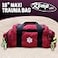 Kemp USA Maxi Trauma EMS Medical Bag Red 600D Nylon Water Resistant First Aid Kit Organizer Large Paramedic Emergency Response Bag with Reflective Trim Adjustable Strap