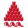BISIBITA2 Sensi Wrap Grip Cover Sports Self Bandage Rolls 2inch x 5Yards 24pcs Red