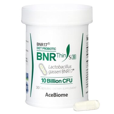 AceBiome BNRThin S30 Lactobacillus Gasseri BNR17 10 Billion CFU Guaranteed 30Capsules