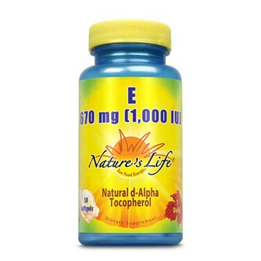 Nature's Life Natures Life Vitamin E 1000 IU 50 ct