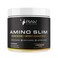 مكمل غذائي RAW Synergies Amino Slim Active Lifestyle لدعم عملية التمثيل الغذائي، والأكل الواعي، ودعم طاقة العضلات، ونكهة الليمون النباتية الخالية من السكر، 20 حصة