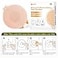 Carbou Freestyle Libre 23 Sensor Covers20PCS Freestyle Adhesive Patches Waterproof CGM Cover for LibreEnliteGuardian No Glue in The CenterLong Fixation for Your Sensor