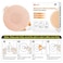 Carbou Freestyle Libre 23 Sensor Covers20PCS Freestyle Adhesive Patches Waterproof CGM Cover for LibreEnliteGuardian No Glue in The CenterLong Fixation for Your Sensor