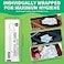 TPmax 500 Count Dental Flossers Each Individually Wrapped Floss Singles Bag Travel Hotel Restaurant Office Car Dental Floss Floss Picks Oral Care Teeth Clean Flat Wire