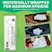 TPmax 500 Count Dental Flossers Each Individually Wrapped Floss Singles Bag Travel Hotel Restaurant Office Car Dental Floss Floss Picks Oral Care Teeth Clean Flat Wire