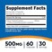 Nutricost Coleus Forskohlii 500mg 60 Capsules Maximum Strength Formula