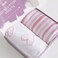 Biloban Bassinet Sheets Compatible with Dream On Me Karley Plus Portable Chicco LullaGo Portable and ANGELBLISS 3 in 1 Rocking Bassinet 2 Pack 100 Jersey Knit Cotton Fitted Sheets Pink Print