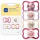 MAM Air Pacifier 616 Months Extra Air Flow for Sensitive Skin 4 Pack
