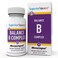 Superior Source Balance B Complex Energy Support Supplement with Folic Acid B Vitamins Supports Heart Muscle Health B Vitamin Supplement Aids Immune Health 60 Instant Dissolve Tablets