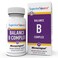 Superior Source Balance B Complex Energy Support Supplement with Folic Acid B Vitamins Supports Heart Muscle Health B Vitamin Supplement Aids Immune Health 60 Instant Dissolve Tablets
