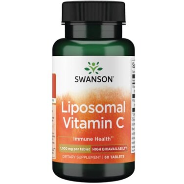 Swanson Liposomal Vitamin C High Bioavailability 1000 mg 60 Tabs