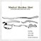 H-Brotaco HBrotaco Stainless Steel Gua Sha Scraping Massage Tool Set IASTM Tools Great Soft Tissue Mobilization Tool 6 Set