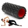 Krightlink Foam Roller for Deep Tissue Massager 13 High Density Exercise Patented Roller for Muscle Massage and Myofascial Trigger Point Release Back Roller for Fitness Yoga and Pilates Black