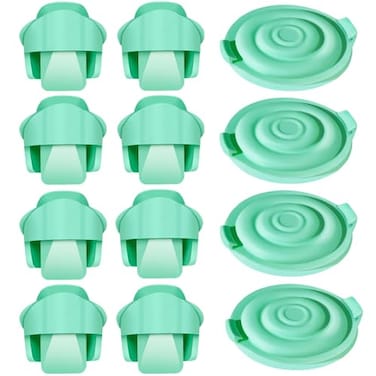 TB Tbuymax 8pc Duckbill Valves 4pc Pump Seals Diaphragm Compatible with Wearable Elvie Breast Pump and Pump Parts Replacement Membrane Parts
