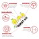 1step2dream Funny Cute Design First Aid Decals 4Pack 4 Inches Strong Adhesive Durable Waterproof Perfect for First Aid Boxes Emergency Kits Medical Supplies