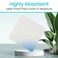Vive Care Island Dressing 15 Pack 6x6 Sterile Gauze Pads for Wounds Waterproof Non Stick Adherent Border Flex Bandages Soft Absorbent First Aid Medical Bandages Protective Healing for Burn
