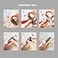 رؤوس بديلة لماكينة باديكير PDEEY Flawless، مناسبة لماكينة باديكير Finishing TouchAmope الكهربائية، عبوة من 10 قطع من بكرات إعادة التعبئة.