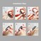 رؤوس بديلة لماكينة باديكير PDEEY Flawless، مناسبة لماكينة باديكير Finishing TouchAmope الكهربائية، عبوة من 10 قطع من بكرات إعادة التعبئة.