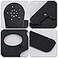 Skillssist 2 Pcs Ophthalmic Eye Occluder with 14 Holes for Ophthalmologists Orthoptists and Orthoptists Eye Exam Tools Black