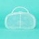 Accmor Pacifier Case Pacifier Container Can Storage 2 Pacifiers Baby Pacifier Holder Case for Travel BPA FreeTransparent