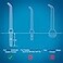 رؤوس بديلة من FreFeel لجهاز Waterpik، أعواد بديلة لجهاز Waterpik لتنظيف الأسنان بالماء، رأسان كلاسيكيان للنفث، رأسان لتقويم الأسنان، رأسان لإزالة البلاك