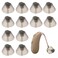 Lusofie 12 Pcs Hearing Aid Domes Silicone Resound Phonak Hearing Aid Accessories