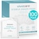 Vive Care 4x4 Sterile Gauze Pads 100pc Individually Wrapped 2Pack Wound Dressing for Cleaning Cushioning NonAdhesive Highly Absorbent Bandages