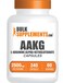BulkSupplementscom AAKG Capsules LArginine Supplement Nitric Oxide Supplement Gluten Free 4 Capsules per Serving 240 Count Pack of 1
