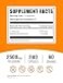 BulkSupplementscom AAKG Capsules LArginine Supplement Nitric Oxide Supplement Gluten Free 4 Capsules per Serving 240 Count Pack of 1