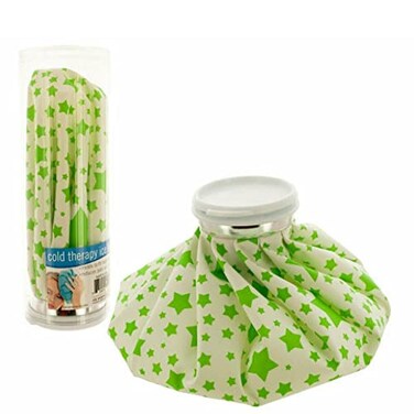 ATB Reusable Ice Bag Pack 9 Inch Cold Therapy English Ice Cap Design First Aid Pain