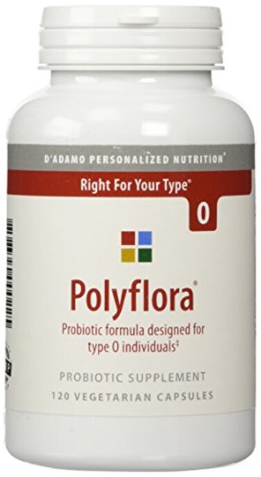 D'Adamo Personalized DAdamo Personalized Nutrition Polyflora O 120 Count