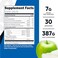 Nutricost BCAA Hydration Powder Green Apple 30 Servings GlutenFree