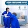 OUTREE Sensory Body Sock for Kids Full Body Sock Provides Deep Pressure Input Relaxing Sensory Toys for Autistic Children with A Carrying Bag Medium 4727 Blue