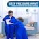 OUTREE Sensory Body Sock for Kids Full Body Sock Provides Deep Pressure Input Relaxing Sensory Toys for Autistic Children with A Carrying Bag Medium 4727 Blue