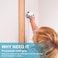 GRENFU Door Knob Safety Cover for Kids 4 Pack New Shape Structure Design Child Door Knob Covers Prevent Children from Opening Doors Baby Safety Door Knob Locks Fit Most Knobs