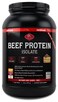 Olympian Labs Beef Protein Isolate Powder 24g Protein BST Free 2 Grams BCAAs Muscle Building Amino Acids 32 Ounces Flavored with Real Chocolate