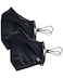 Tommie Copper Community Wear Face Masks I Double Lined Copper Infused Ear Straps Nose Wire Face Covering Pack of 2