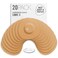 Not Just A Patch Freestyle Libre 3 Plus Sensor Covers 20 Pack Breathable Sweatproof Secure Hold PrecisionCut Hole for Ventilation Enhanced Adhesion Gentle Support 1014 Day Wear Beige